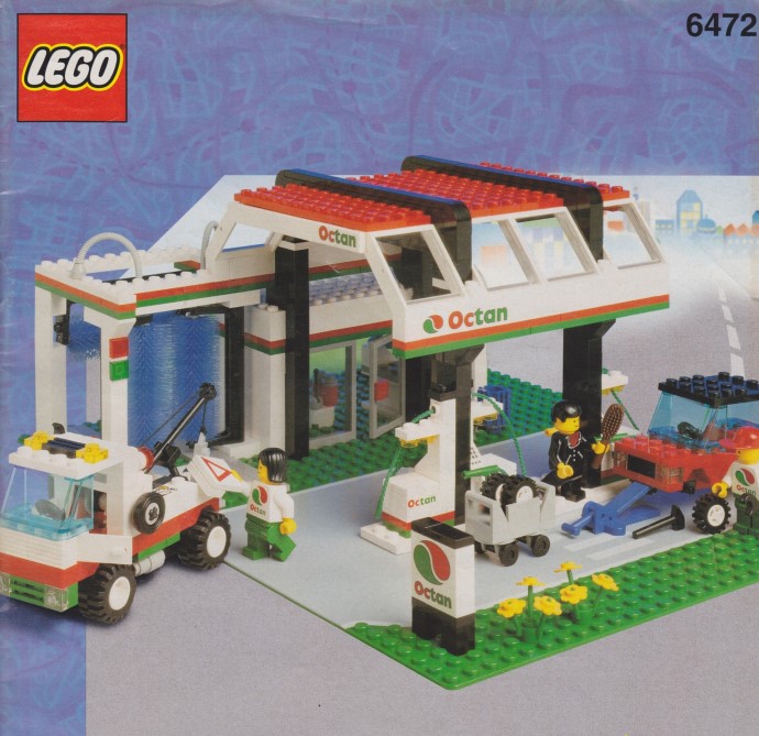 Klasyczna stacja benzynowa LEGO z 2001 roku: przypominamy legendarny zestaw 6472 Gas N' Wash Express