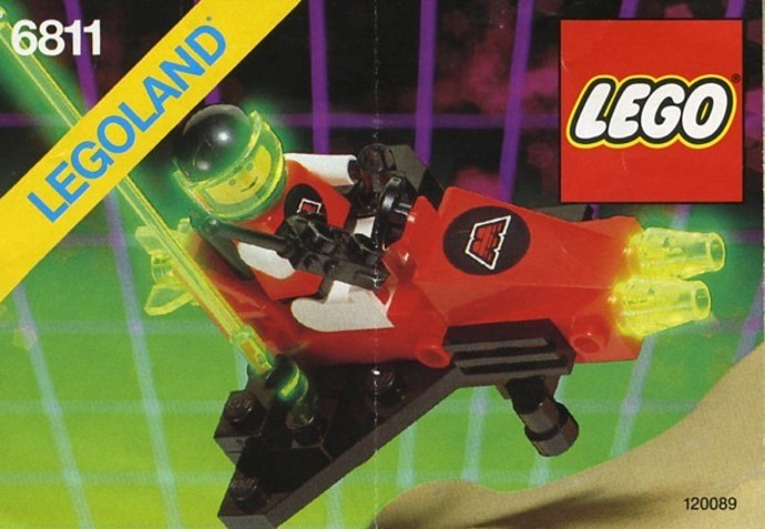 Podróż w kosmiczną przeszłość: Klasyczny zestaw LEGO M:Tron Wespe (6811)