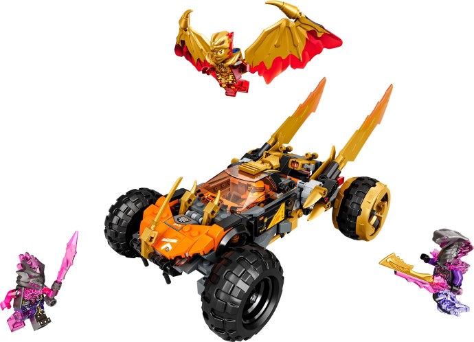 LEGO Ninjago 71769 Smoczy krążownik Cole’a – klasyka w akcji