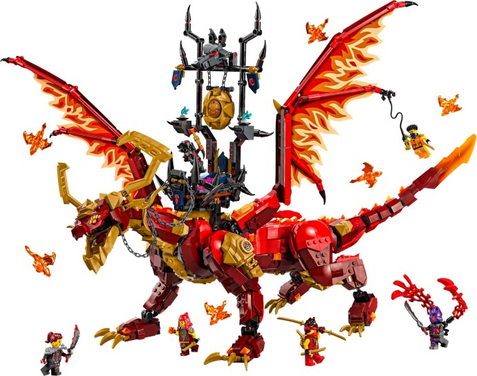 Ogromna Smoczyca źródła ruchu w świetnej cenie! Sprawdzamy okazję na zestaw LEGO Ninjago 71822