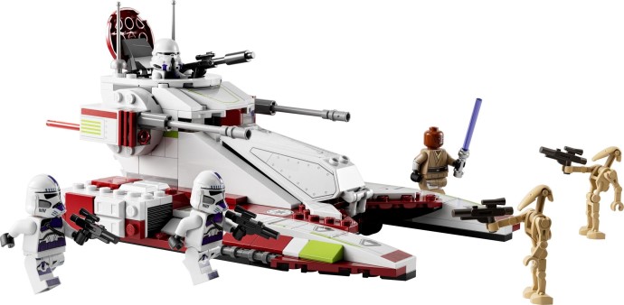 LEGO Star Wars 75342 Republic Fighter Tank – klasyk z epoki Klonów wciąż w pamięci fanów