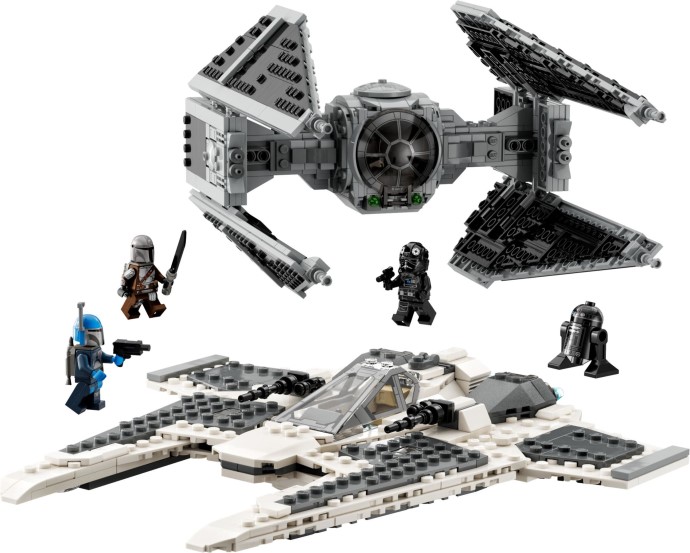 LEGO Star Wars 75348: Mandaloriański myśliwiec Fang Fighter kontra TIE Interceptor – klasyka w nowym wydaniu