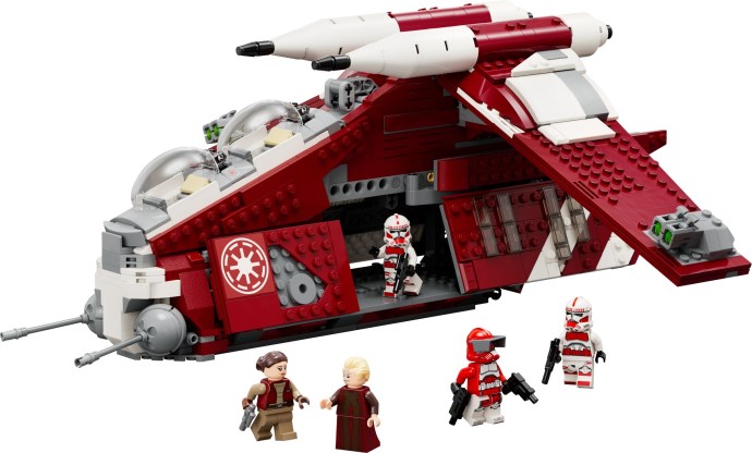LEGO Star Wars 75354 Kanonierka Straży Coruscant – szczegółowy przegląd zestawu