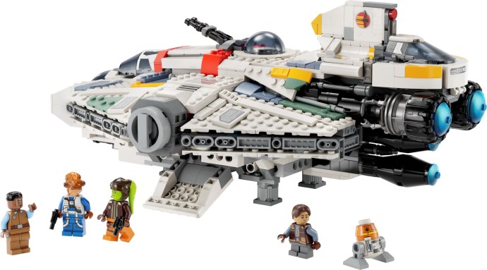 LEGO Star Wars 75357 Ghost & Phantom II – kultowy okręt z serialu „Ahsoka” w pełnej krasie