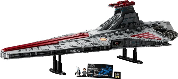 LEGO Star Wars 75367 Republikanischer Angriffskreuzer der Venator-Klasse – potęga w skali UCS