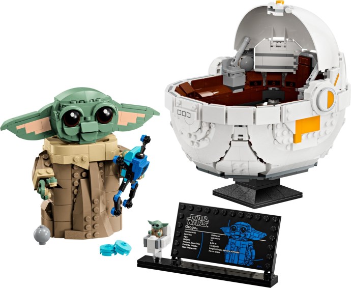 Łowcy okazji, uwaga! Zestaw LEGO Star Wars 75403 Grogu w wózku w rewelacyjnej cenie