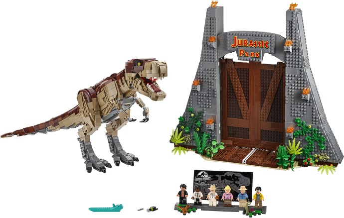 LEGO Jurassic Park: Atak Tyranozaura (75936) – zestaw, który skradł serce Daniela Radcliffe'a