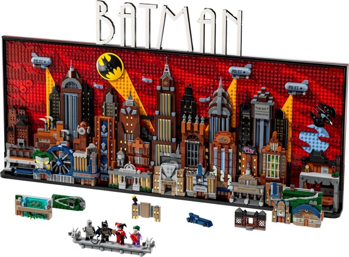 LEGO 76271 Gotham City: Wielki hołd dla świata Batmana w Twoim domu