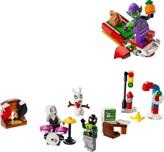 LEGO Marvel 76293 Kalendarz adwentowy Spider-Mana 2024 – świąteczne odliczanie w uniwersum Człowieka-Pająka