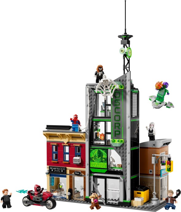 Wyjątkowa okazja na zestaw LEGO Marvel 76324 Spider-Man i Oscorp w świetnej cenie