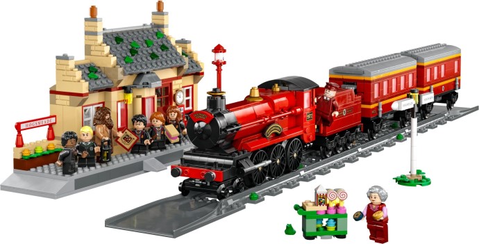 LEGO Harry Potter 76423 Ekspres do Hogwartu i stacja w Hogsmeade – szczegóły kultowego zestawu