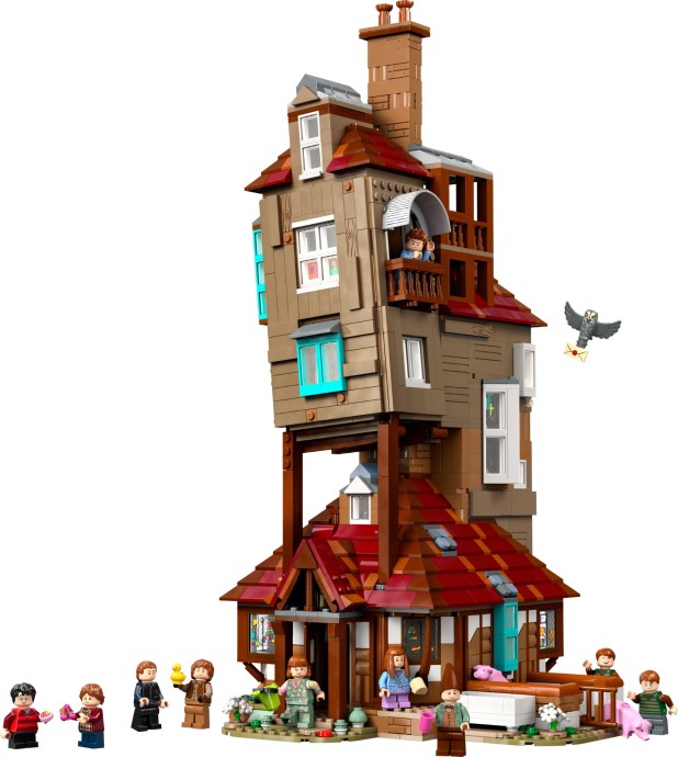 LEGO Harry Potter 76437 Nora – Edycja Kolekcjonerska: Magiczny dom Weasleyów w pełnej krasie