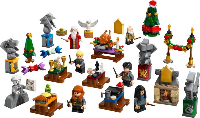 Magia świąt w Hogwarcie: LEGO Harry Potter 76438 Kalendarz adwentowy 2024