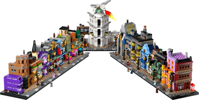 Okazja na klocki LEGO: Zestaw 76444 Magiczne sklepy na Ulicy Pokątnej w świetnej cenie