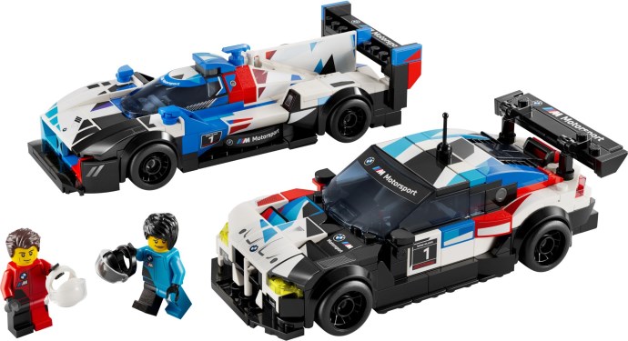 LEGO Speed Champions 76922: BMW M4 GT3 i BMW M Hybrid V8 w szczegółach