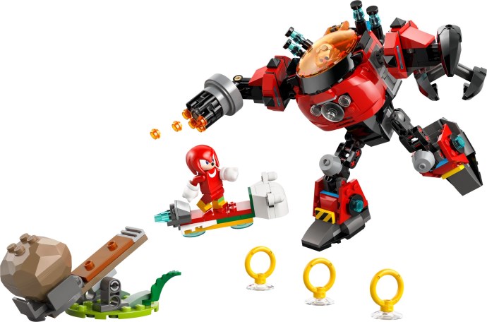 LEGO Sonic the Hedgehog: Knuckles kontra Egg Crusher Mech – nowość na sierpień 2025