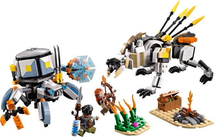 LEGO Horizon Adventures 77037: Aloy i Varl w starciu z mechanicznymi bestiami