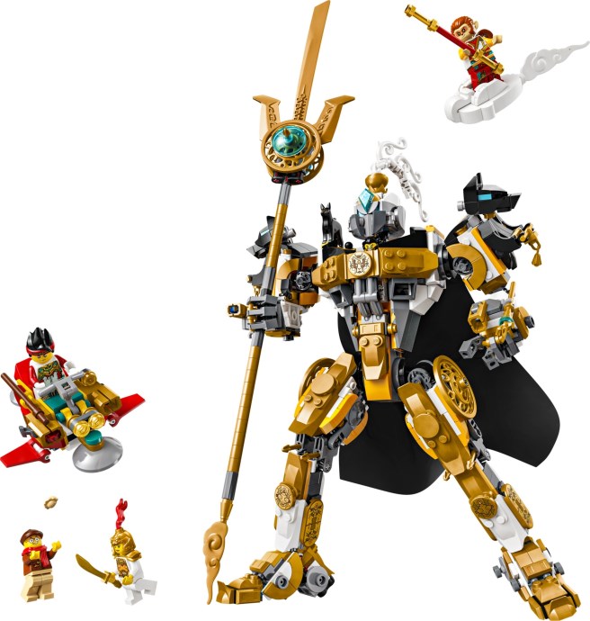LEGO Monkie Kid 80065 Niebiański mech Erlanga – oficjalna zapowiedź na styczeń 2025