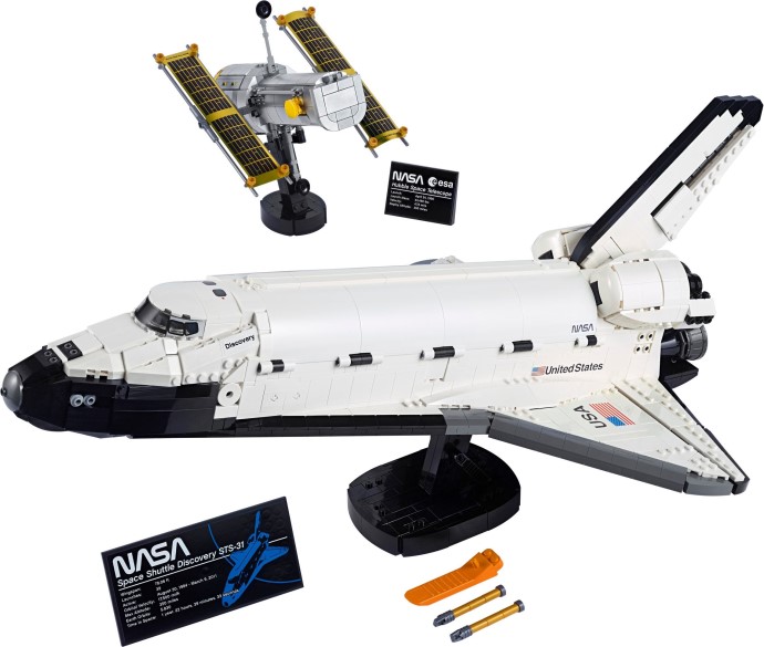 Składamy LEGO #10283 Wahadłowiec kosmiczny NASA Discovery (2354 elementów) — pełna relacja z budowy i test spasowania klocków