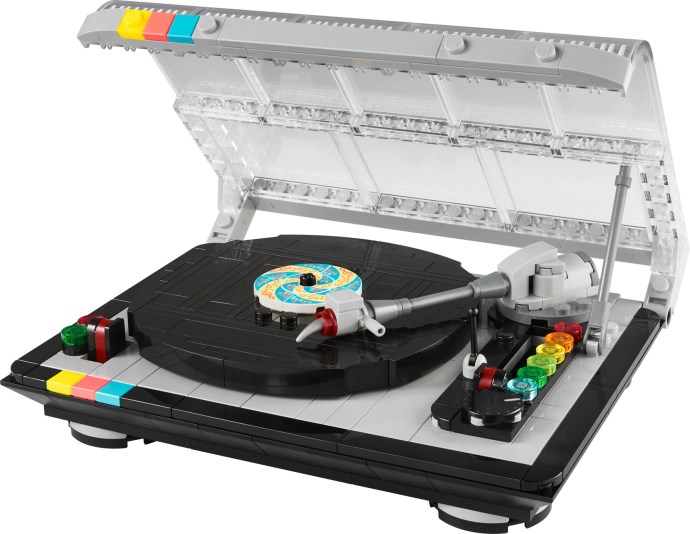 Gramofon w stylu retro