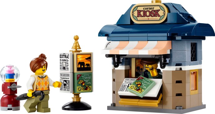 Kiosk z gazetami