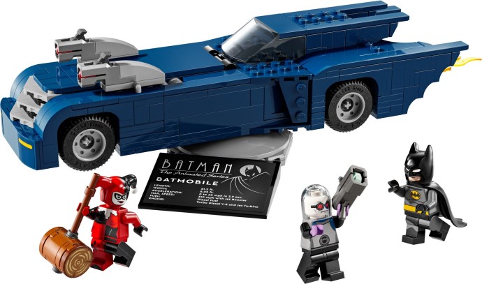 Batman z Batmobilem vs. Harley Quinn i Mr. Freeze